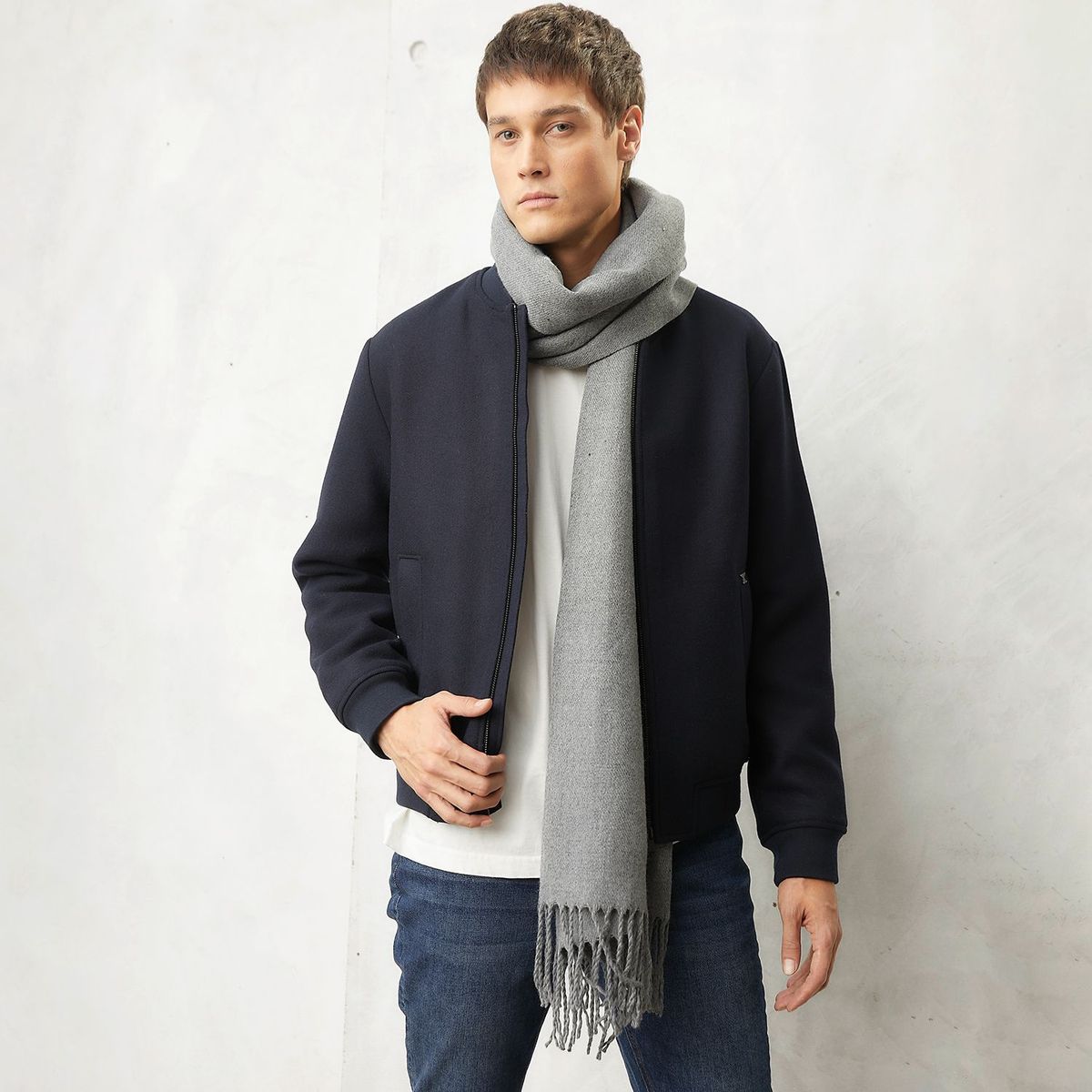 WOLF&HANK - Abrigo Casual Hombre Wolf & Hank