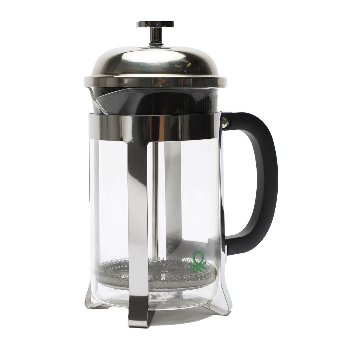 BENETTON - Cafetera Prensa Francesa Gris 800ml Benetton