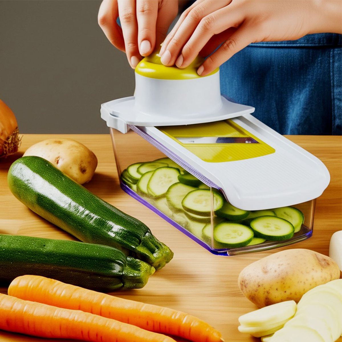 MICA - Cortador De Verduras Con Caja Mica
