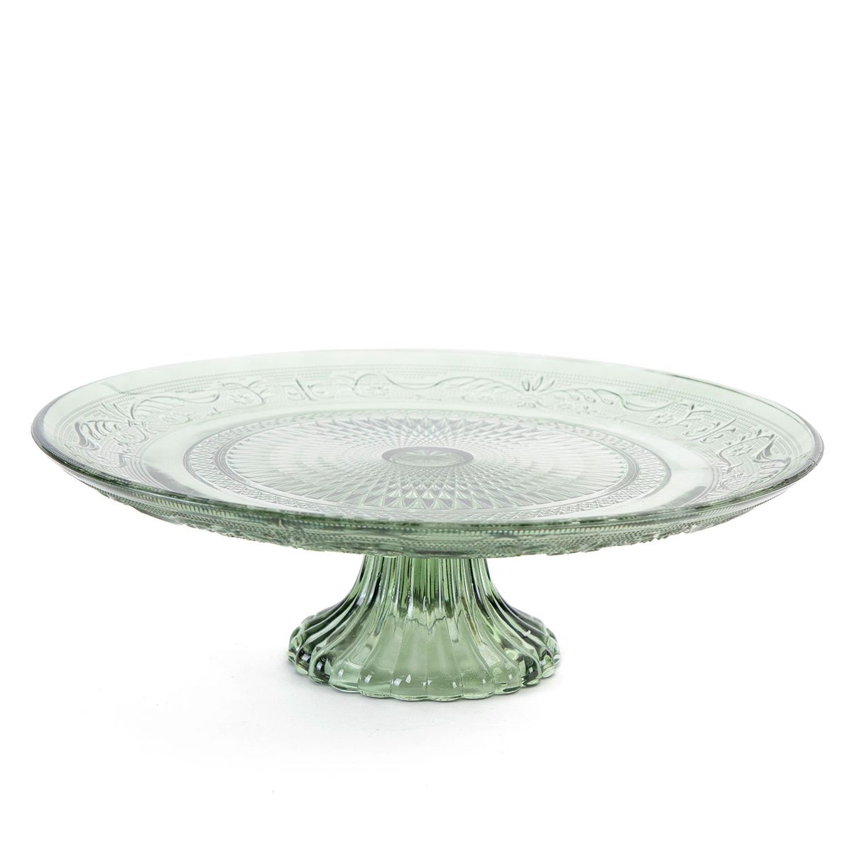 ROBERTA ALLEN - Plato De Torta Labrado Verde 30cm Roberta Allen