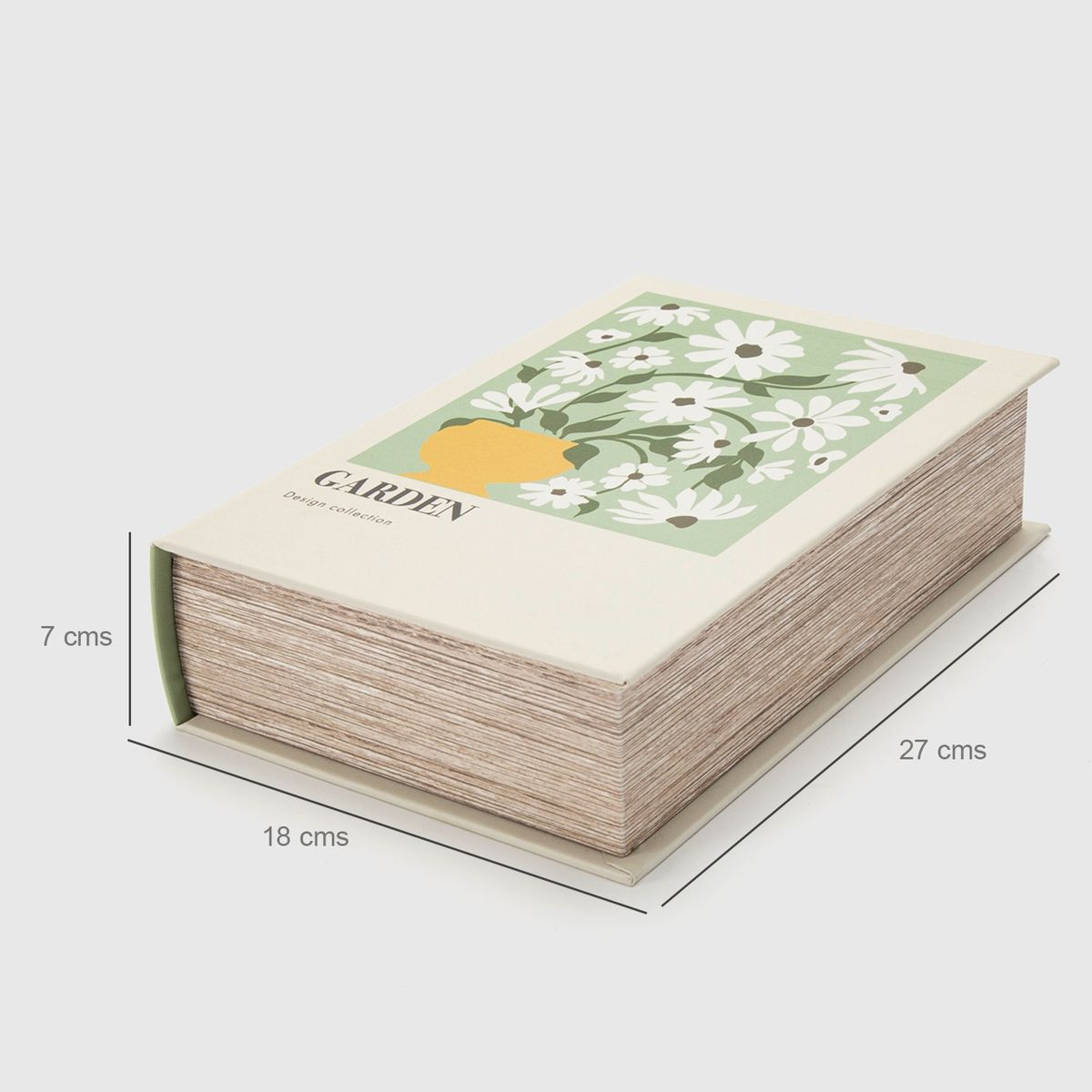 ROBERTA ALLEN - Libro Decorativo Garden Hueco 27x18x17cm