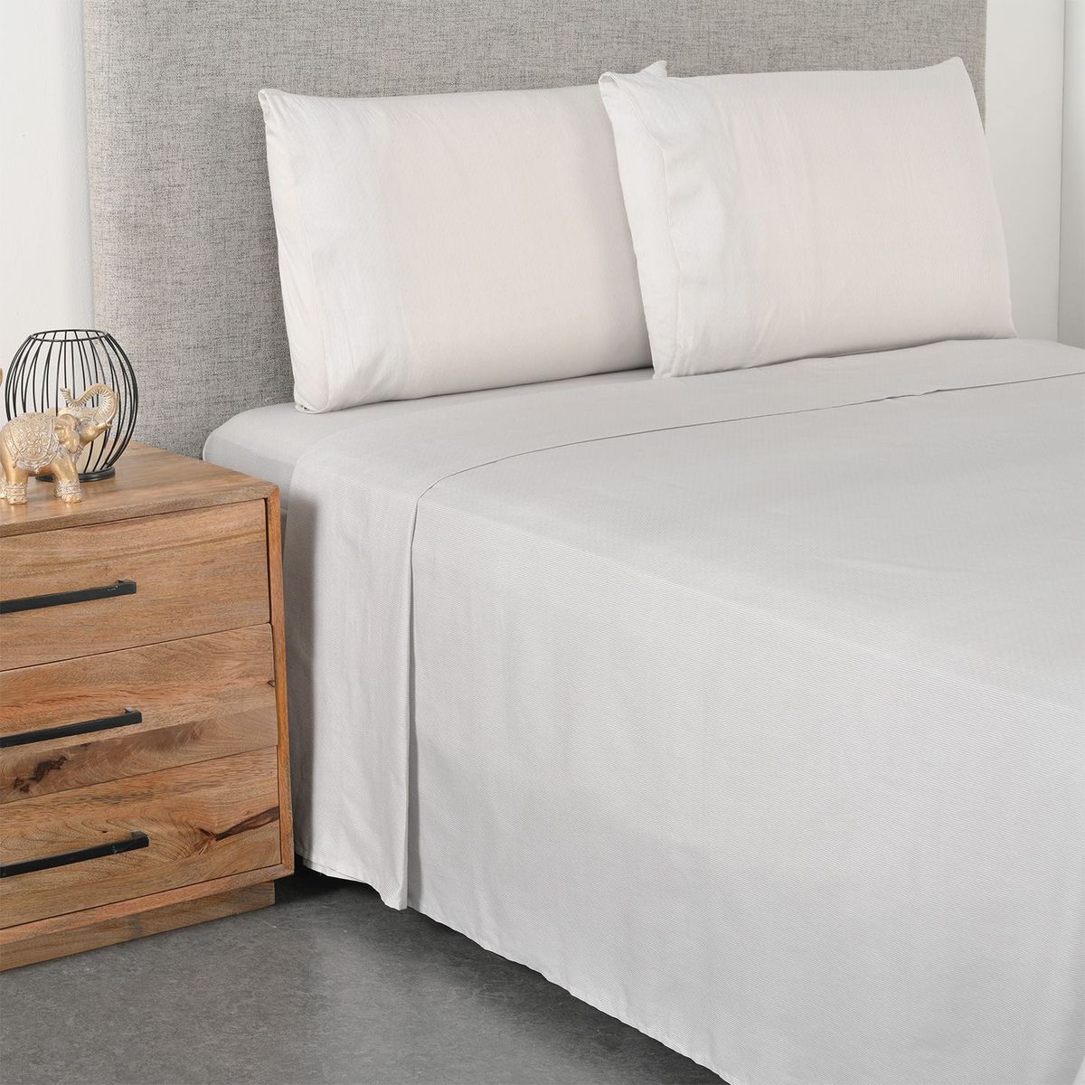 BASEMENT HOME - Juego de Sábanas Estampadas 100% Algodón 300 Hilos Basement Home