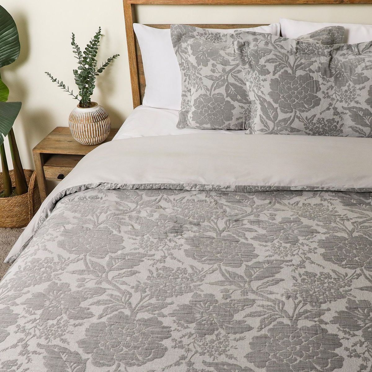 ROBERTA ALLEN - Funda Plumón Jacquard Paula 100% Algodón Roberta Allen