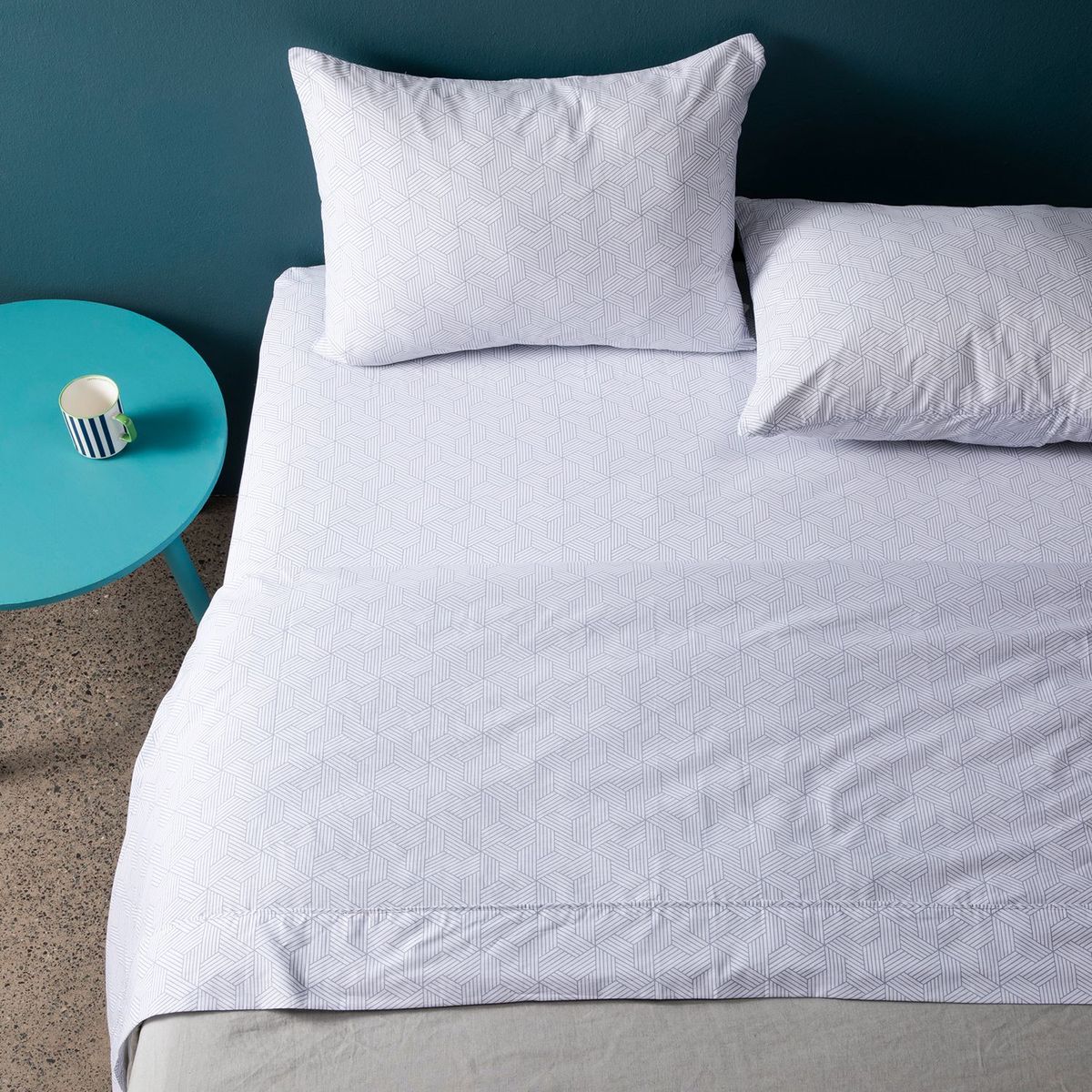 BENETTON - Juego de Sábanas Estampadas 100% Algodón 180 Hilos Benetton