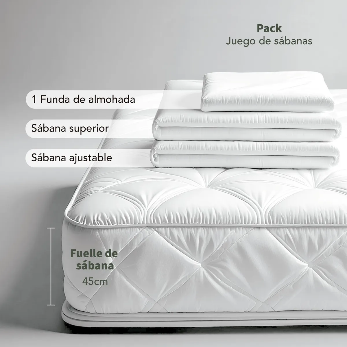 MICA - Juego de Sábanas Estampadas 100% Algodón 180 Hilos Mica