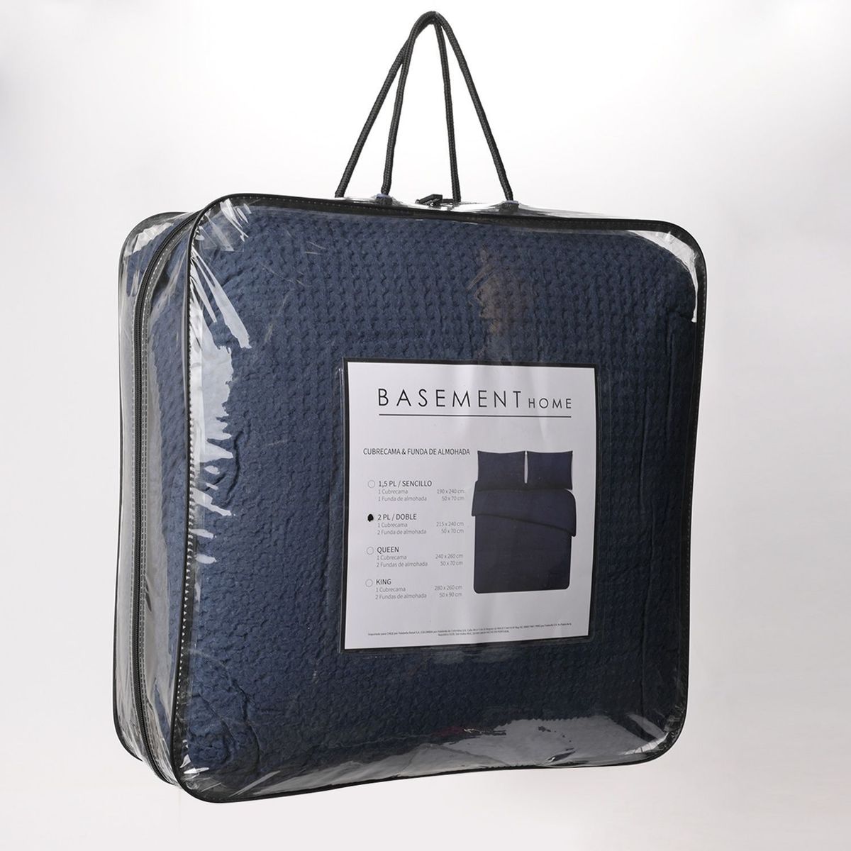 BASEMENT HOME - Edredón Waffle Basement Home