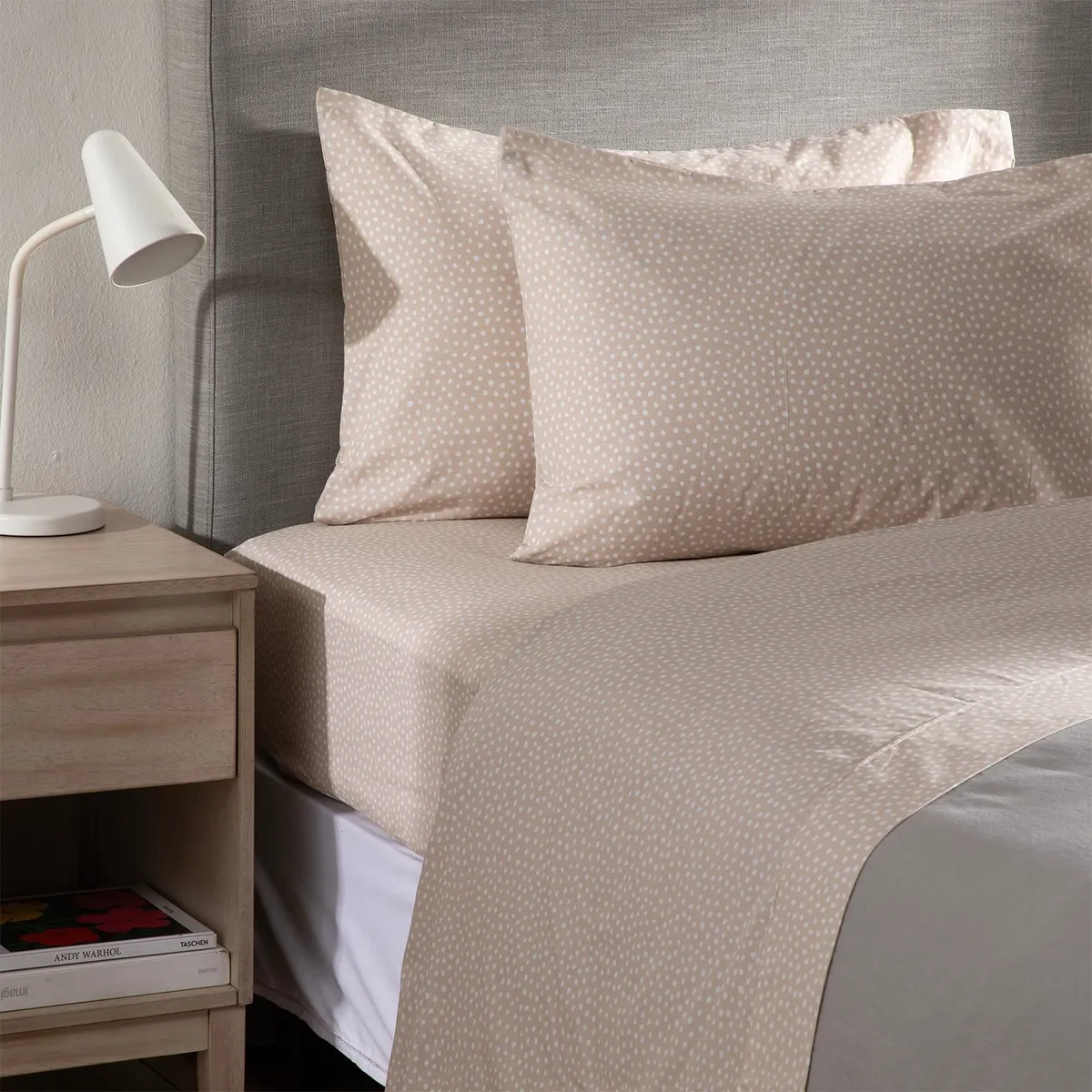 MICA - Juego de Sábanas Estampadas 100% Algodón 180 Hilos Mica