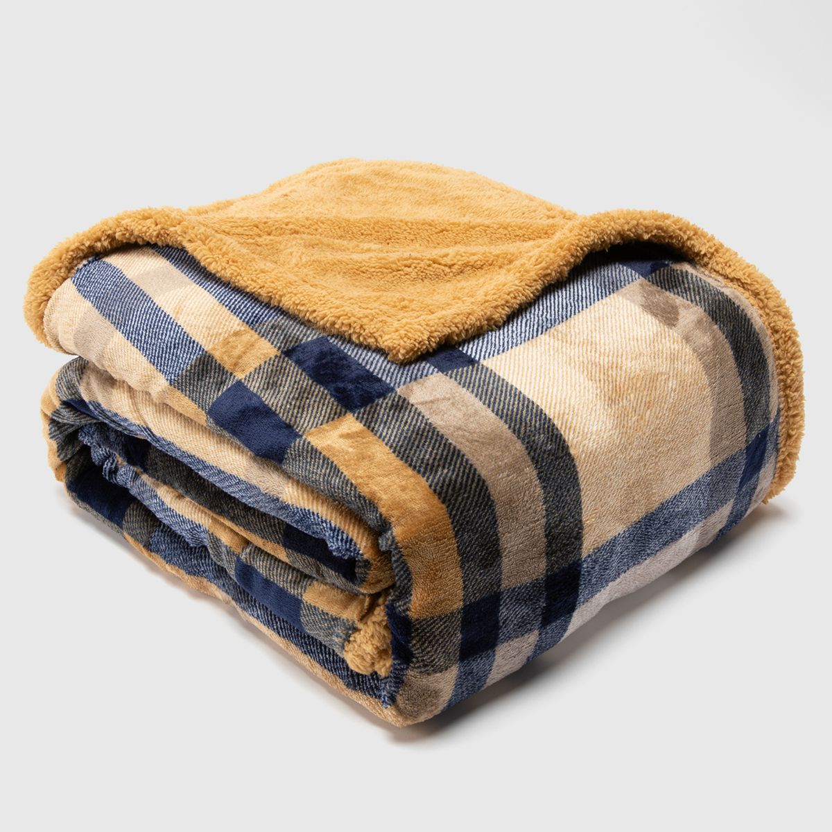 BASEMENT HOME - Frazada Cuadros Con Sherpa Basement Home