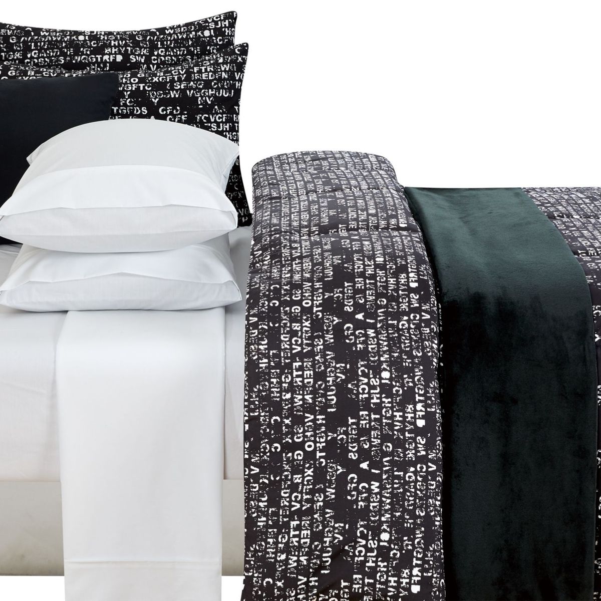 MICA - Juego De Cama: Edredón + Juego De Sábanas + Manta + Cojín Mica