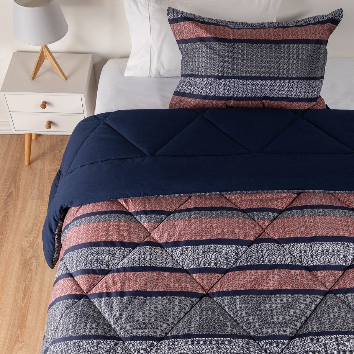 AMBIENTA - Edredón Estampado Microfibra Ambienta