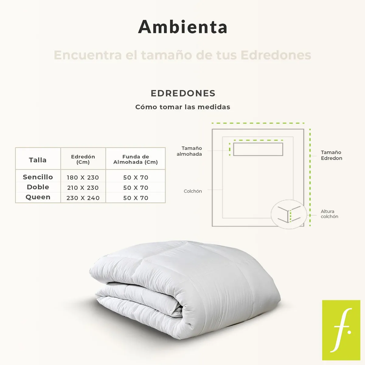 AMBIENTA - Edredón Estampado Microfibra Ambienta