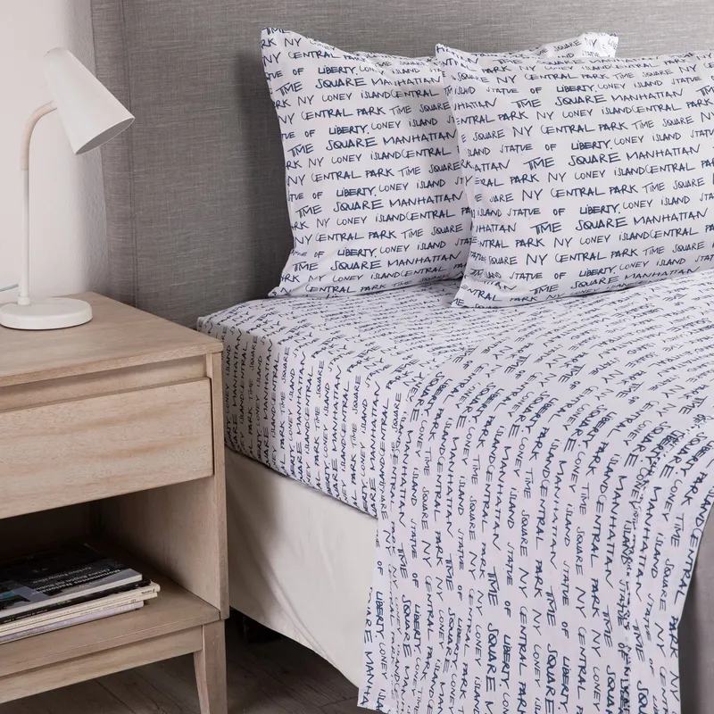 MICA - Juego De Sábanas Estampadas 100% Algodón 180 Hilos Mica