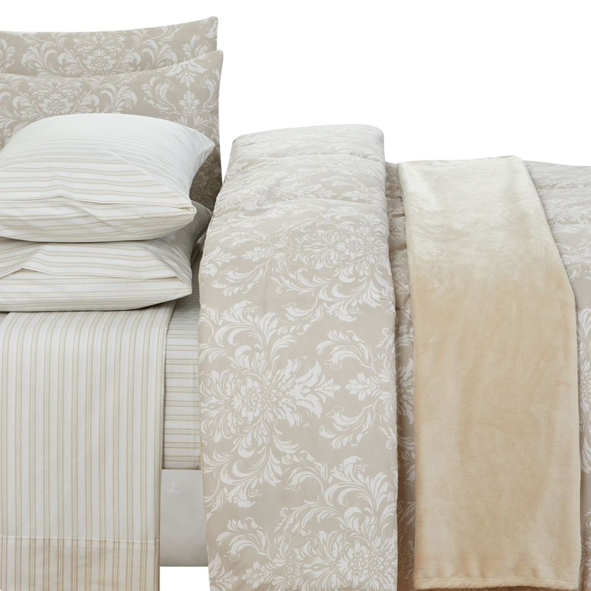 ROBERTA ALLEN - Juego De Cama: Edredón + Juego De Sábanas + Manta Roberta Allen