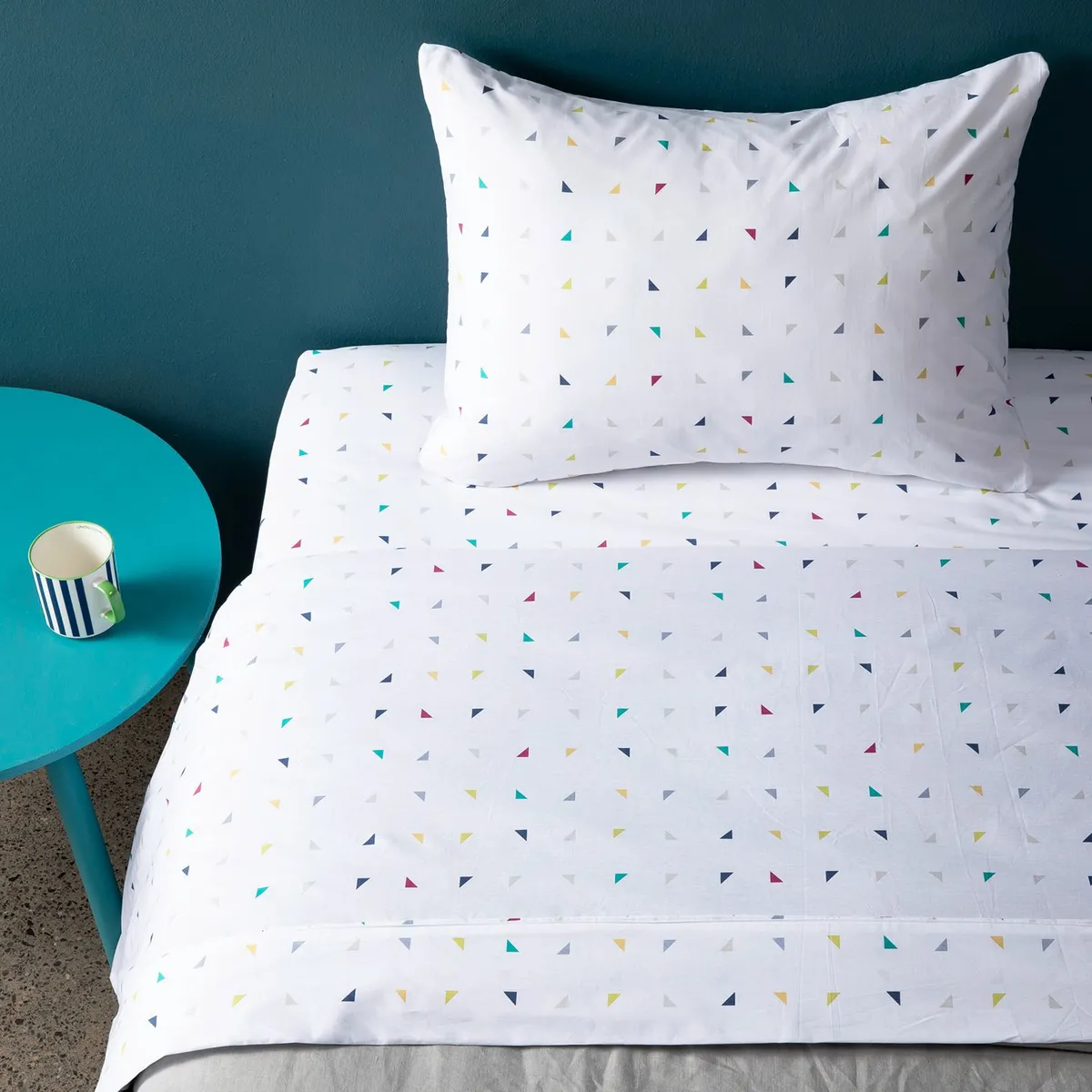 BENETTON - Juego de Sábanas Estampadas 100% Algodón 180 Hilos Benetton