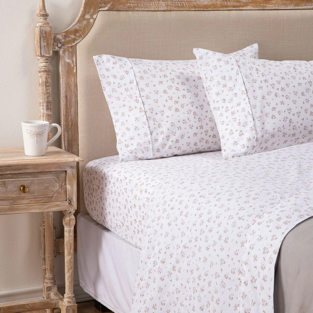 ROBERTA ALLEN - Juego de Sábanas Estampadas 100% Algodón 180 Hilos Roberta Allen