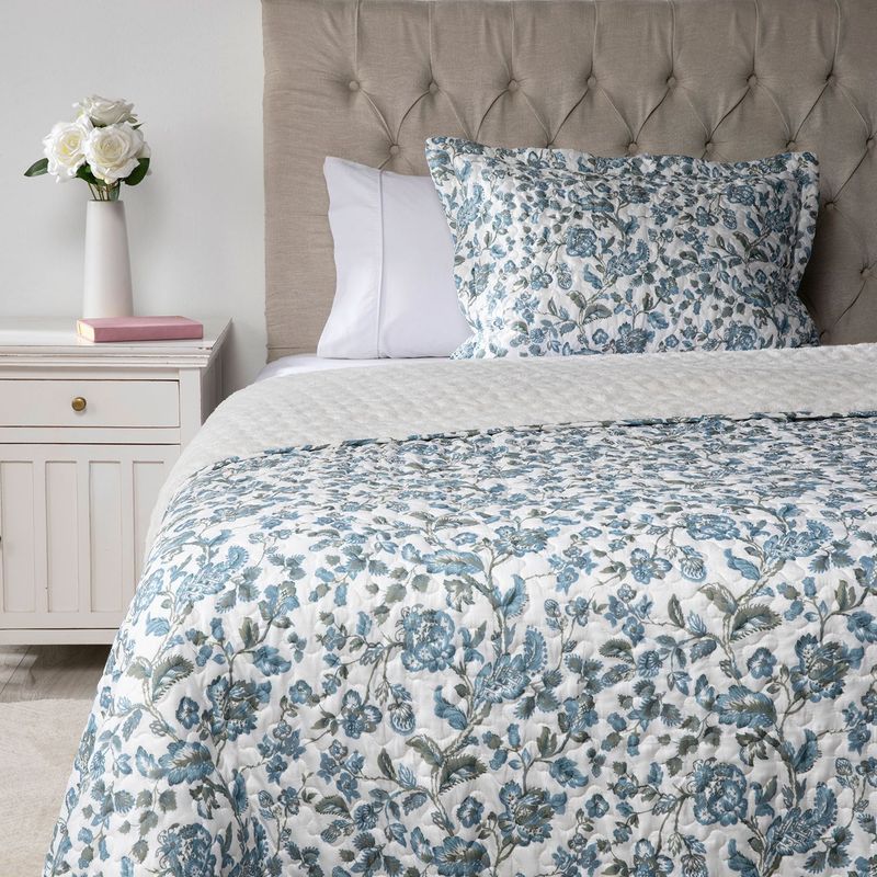 ROBERTA ALLEN - Cubrecama Viña Con Sherpa Roberta Allen