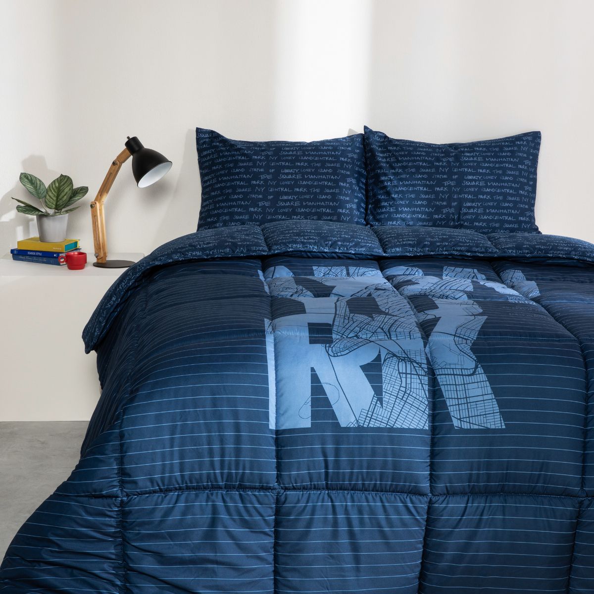 MICA - Edredón Estampado Reversible Mica