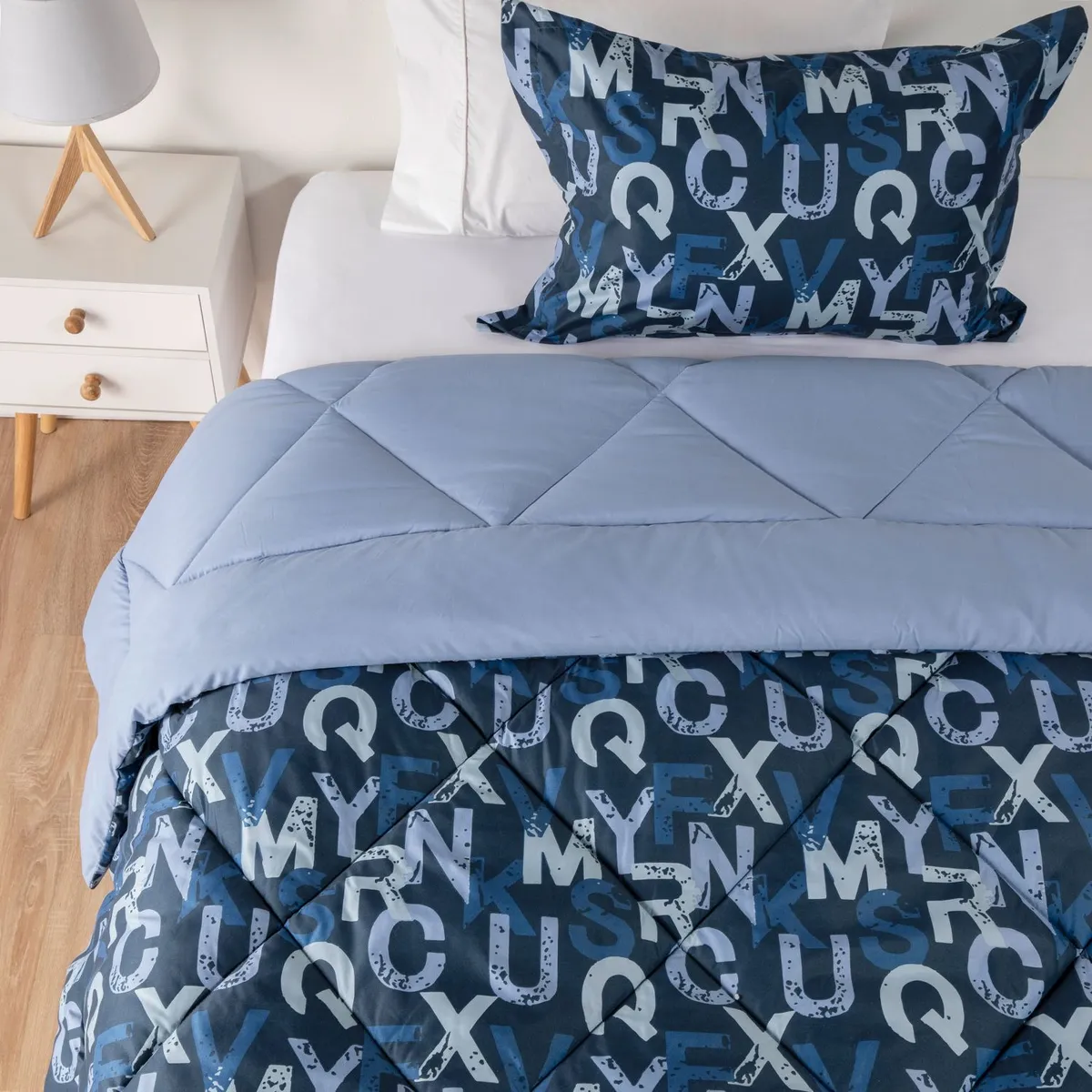 AMBIENTA - Edredón Estampado Microfibra Ambienta