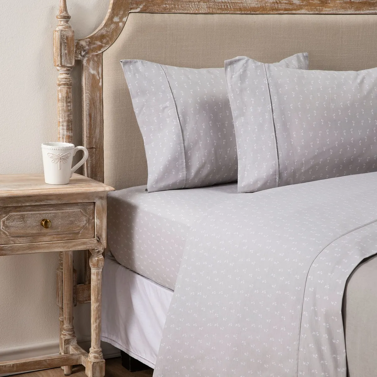 ROBERTA ALLEN - Juego de Sábanas Estampadas 100% Algodón 180 Hilos Roberta Allen