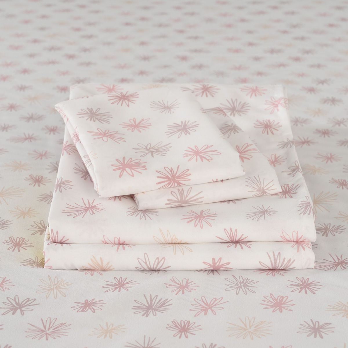 AMBIENTA - Juego de Sábanas Estampadas Microfibra Ambienta