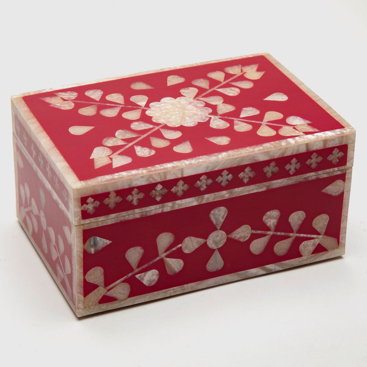 ROBERTA ALLEN - Caja Decorativa Roja 15x10cm