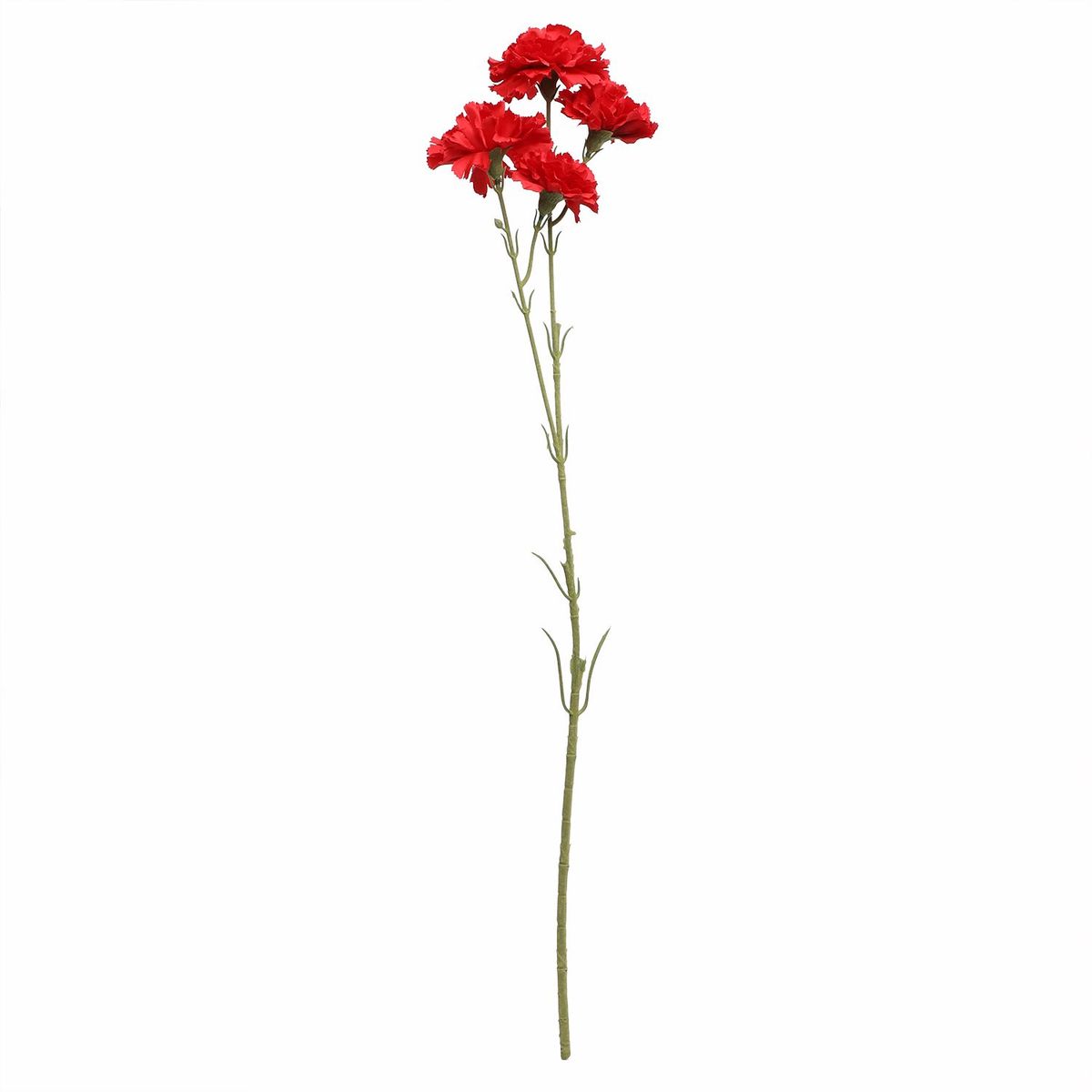 MICA - Flor Decorativa Clavel Rojo 77cm
