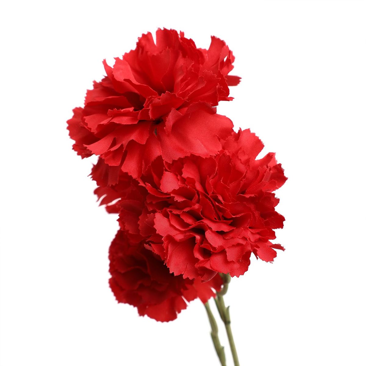 MICA - Flor Decorativa Clavel Rojo 77cm