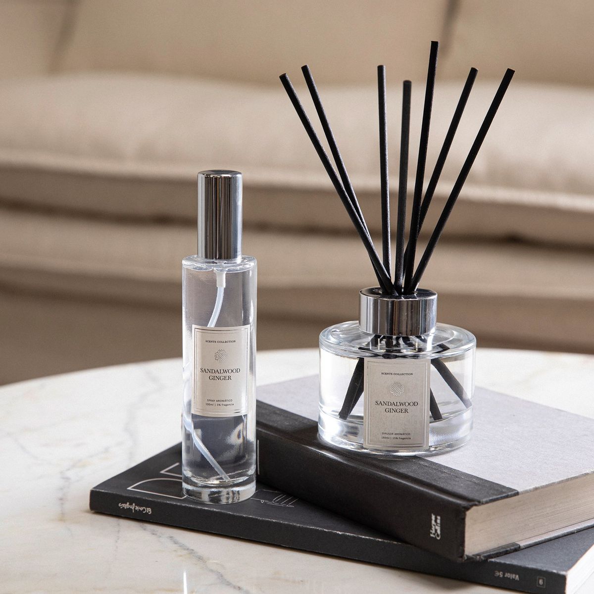 BASEMENT HOME - Difusor Aromático Sándalo y Jengibre 150ml