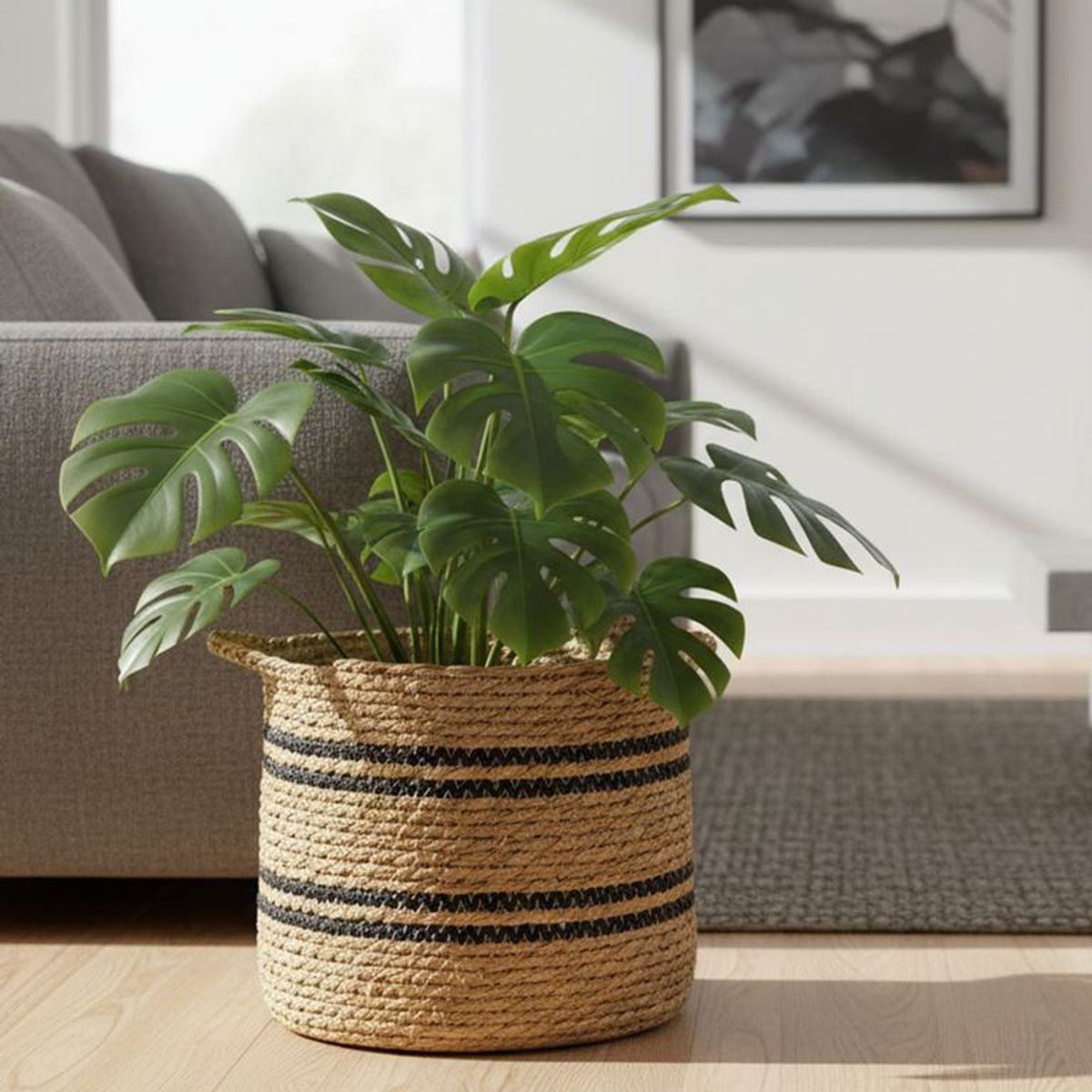 MICA - Canasto Natural 24x23cm