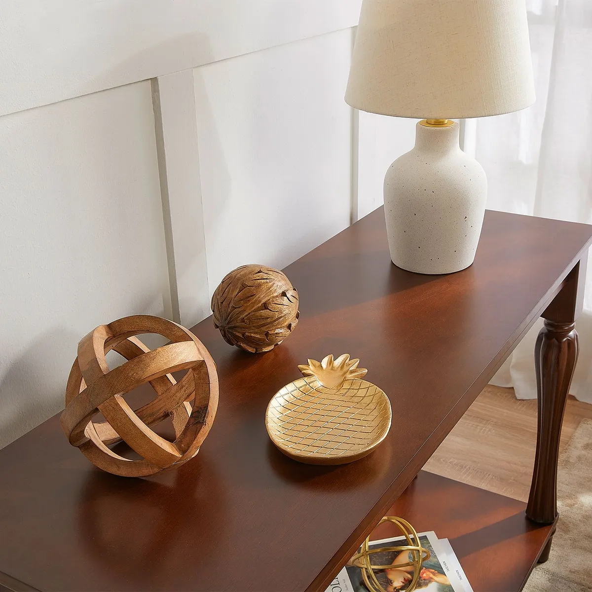 ROBERTA ALLEN - Plato Piña Gold 25cm