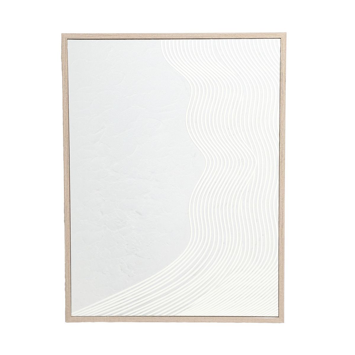MICA - Canvas Lineas Blanco 32x42cm