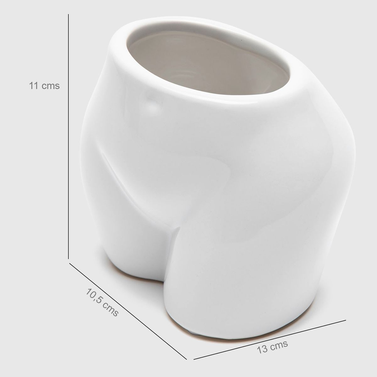 ROBERTA ALLEN - Florero Cintura Eva 11cm