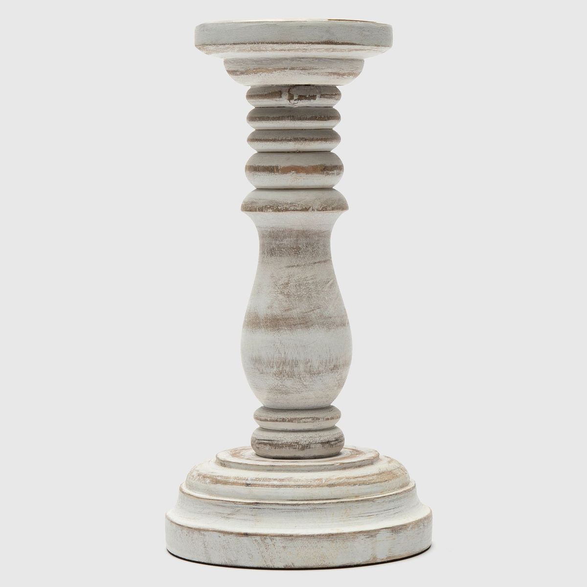 ROBERTA ALLEN - Candelabro Blanco 27cm