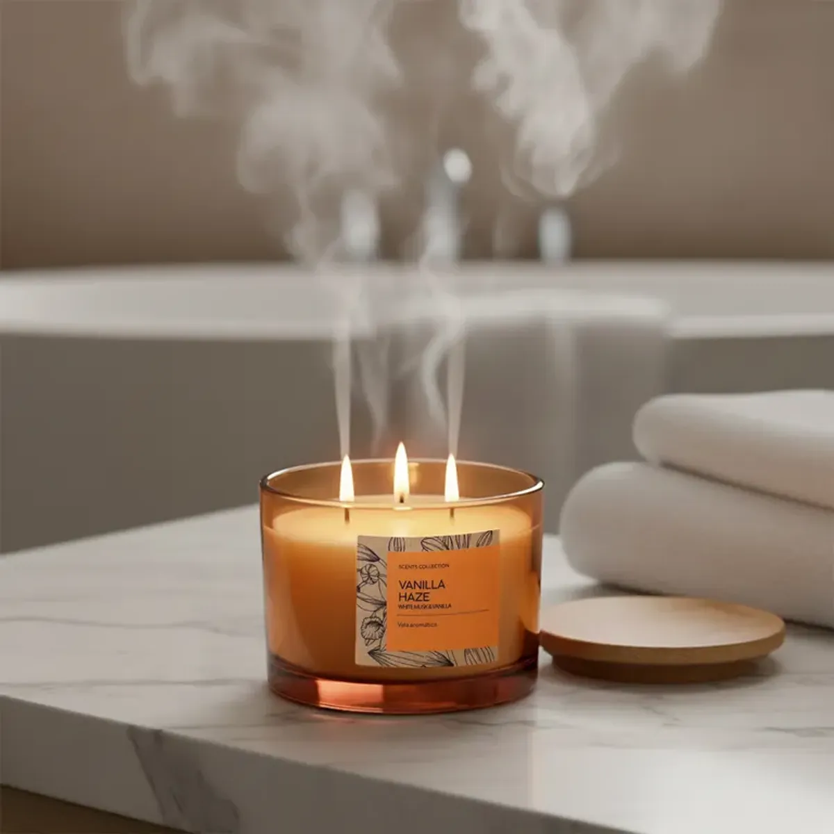 ROBERTA ALLEN - Vela Con Aroma Vainilla 