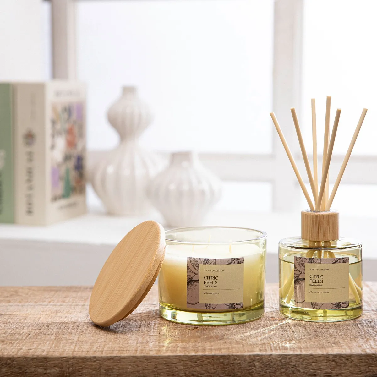 ROBERTA ALLEN - Vela Con Aroma Cítrico 