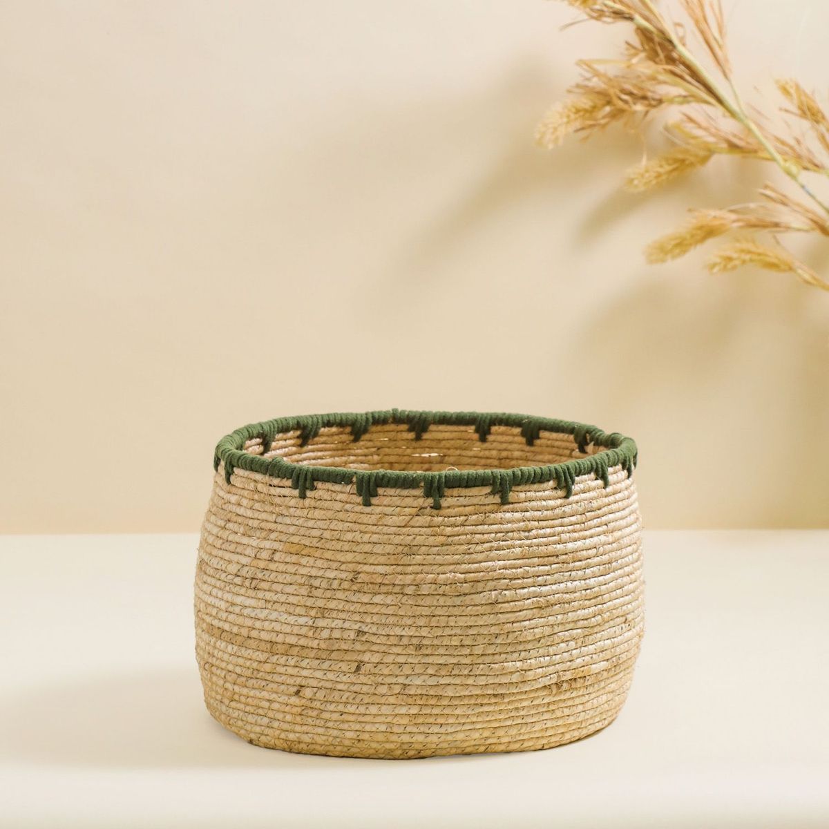 ROBERTA ALLEN - Canasto Mimbre Decorativo Roberta Allen 23 cm