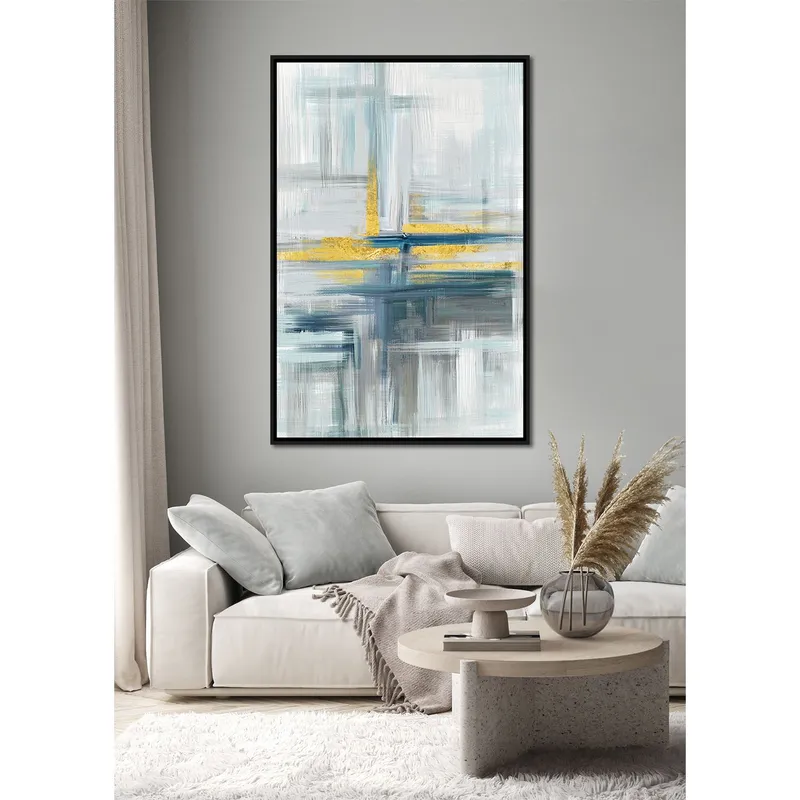 BASEMENT HOME - Cuadro Blue Light 122x82cm