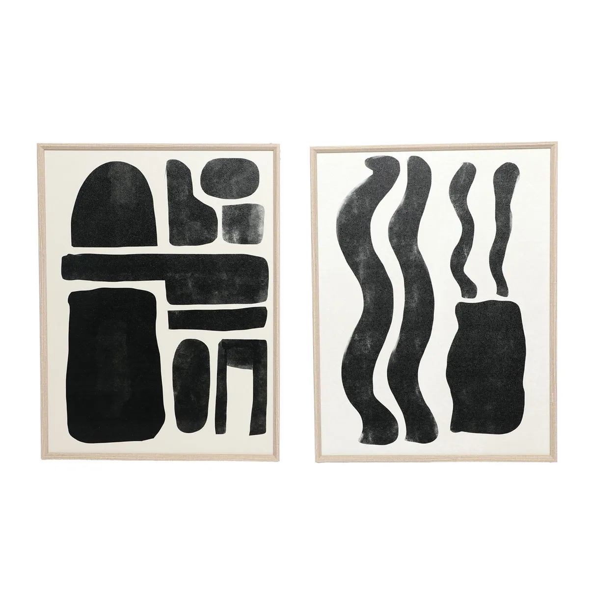 MICA - Cuadro Trival Negro 31x41x.4cm