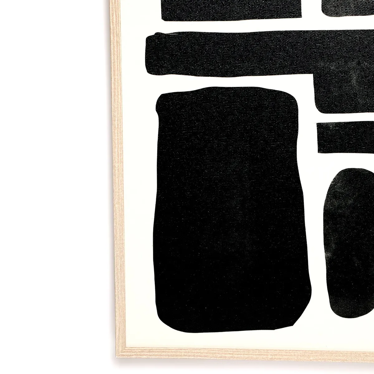 MICA - Cuadro Trival Negro 31x41x.4cm