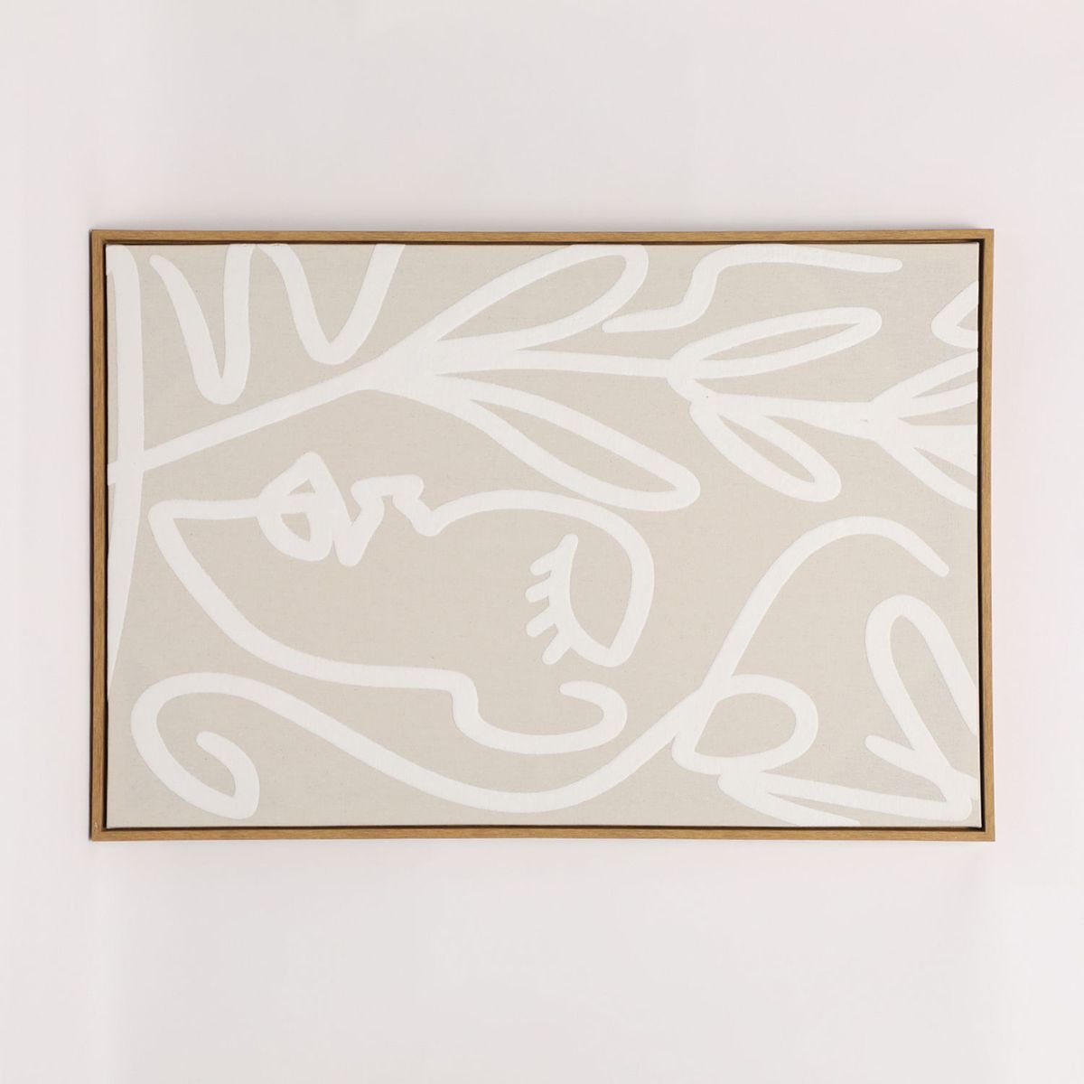 BASEMENT HOME - Cuadro Cara Beige 62x92cm