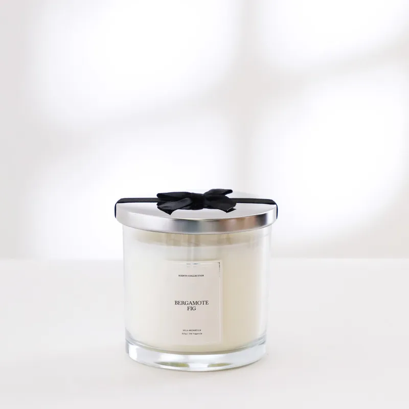 BASEMENT HOME - Vela Con Aroma Bergamota 