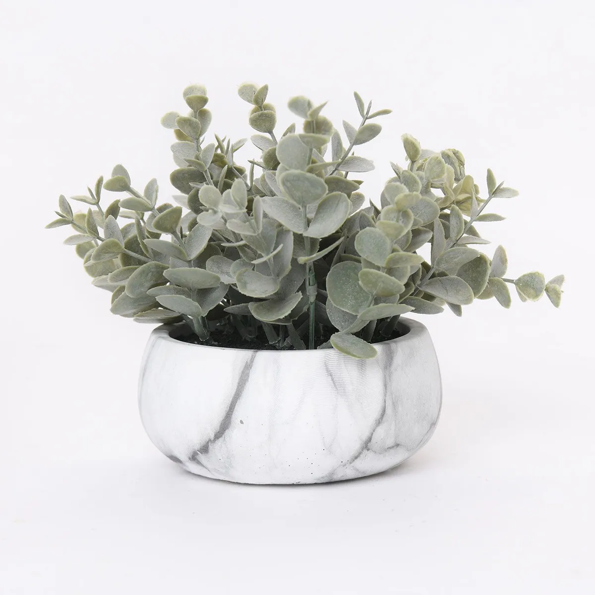 MICA - Eucalipto Cement Pot 23x16cm