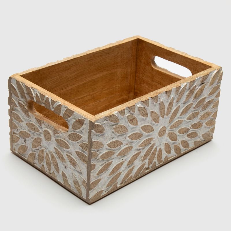 ROBERTA ALLEN - Caja Decorativa de Madera 24x1611cm