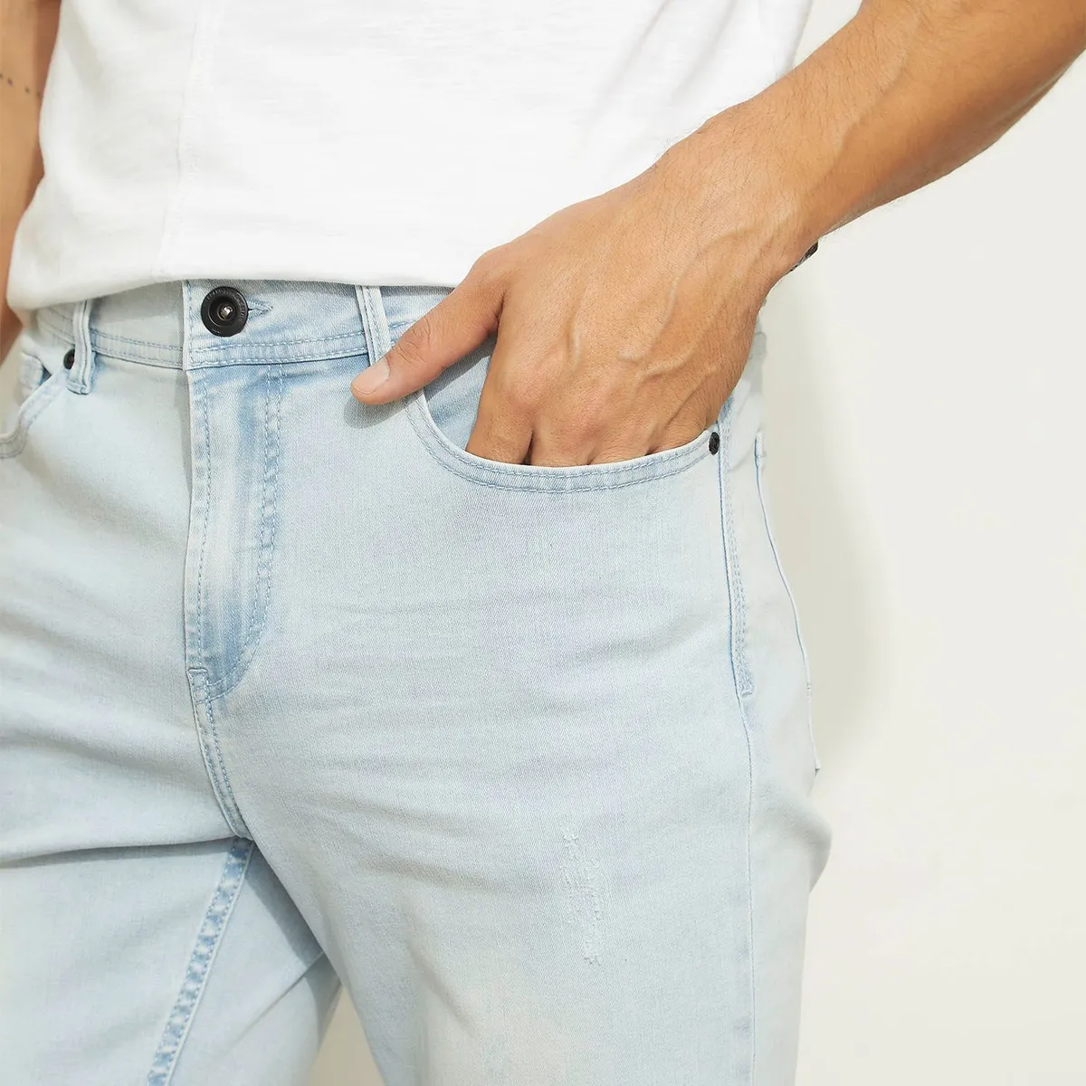 MOSSIMO - Jean Skinny Algodón Hombre Mossimo