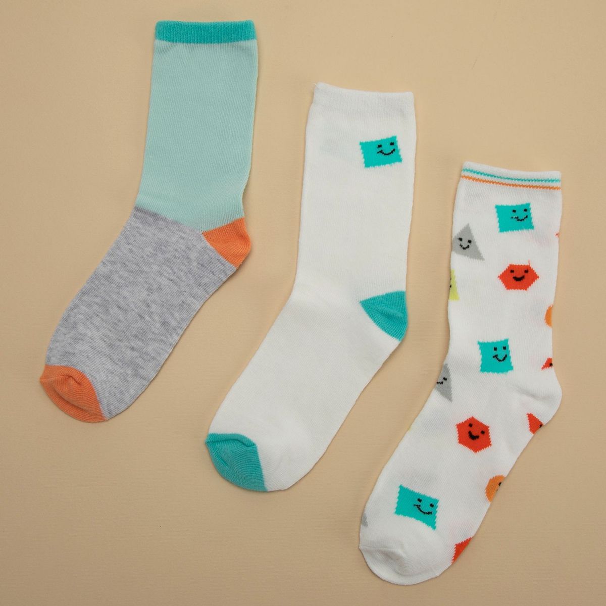 YAMP - Pack X3 Medias Niño Algodón Yamp