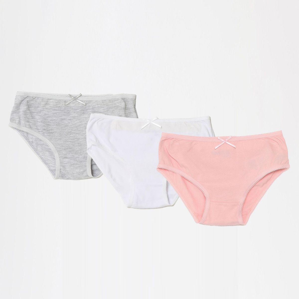 YAMP - Calzones Yamp Pack de 3 Unidades Algodón Liso Niña