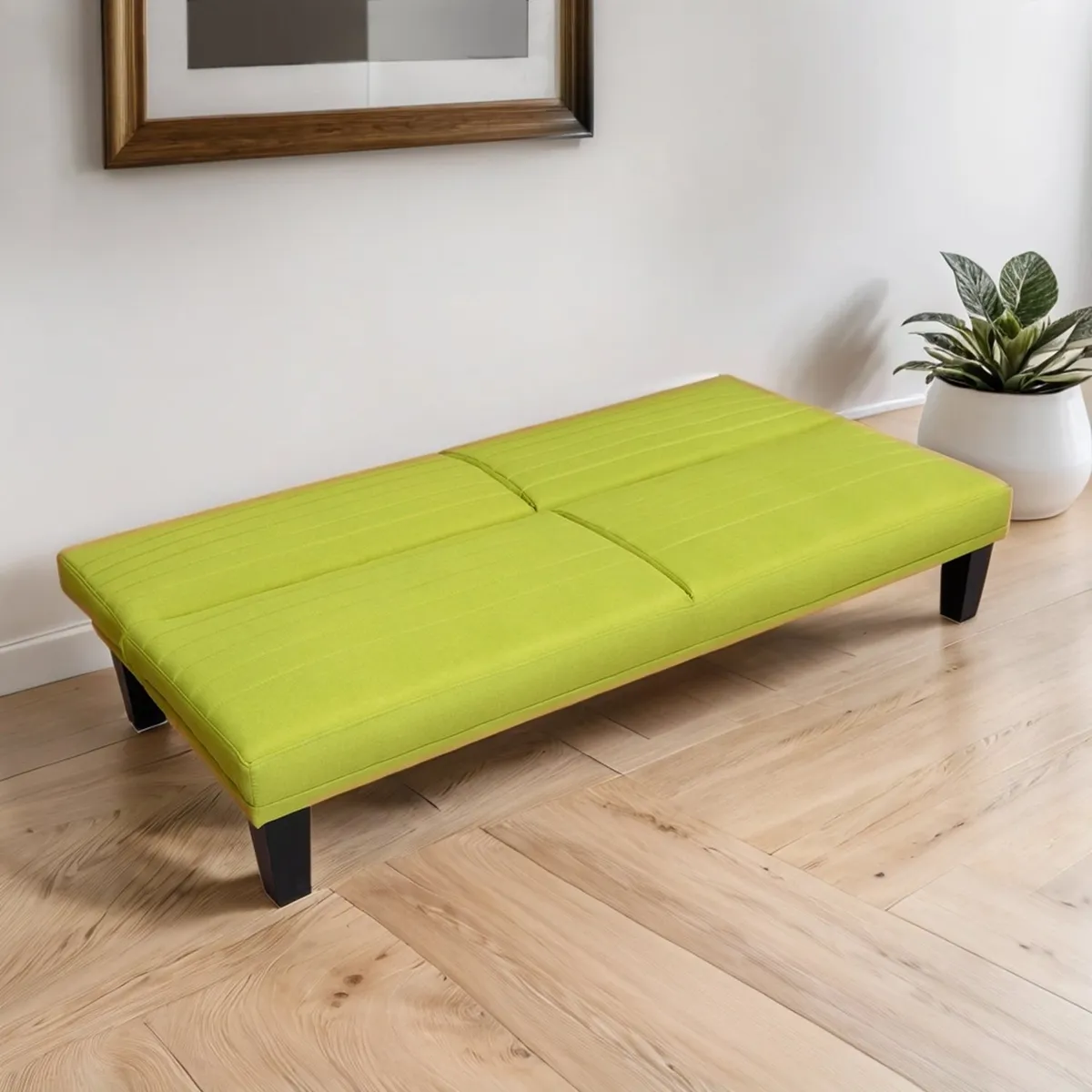 MICA - Sofá Cama Futón Alessia 3 Cuerpos 1.5 Plz