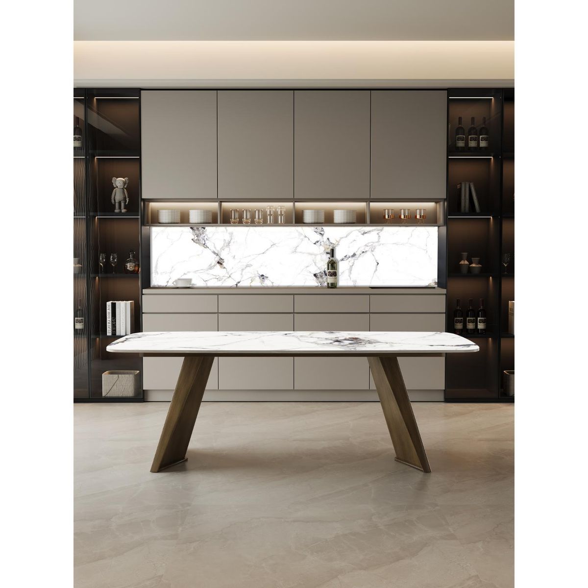 BASEMENT HOME - Mesa De Comedor Milan (8 Personas)