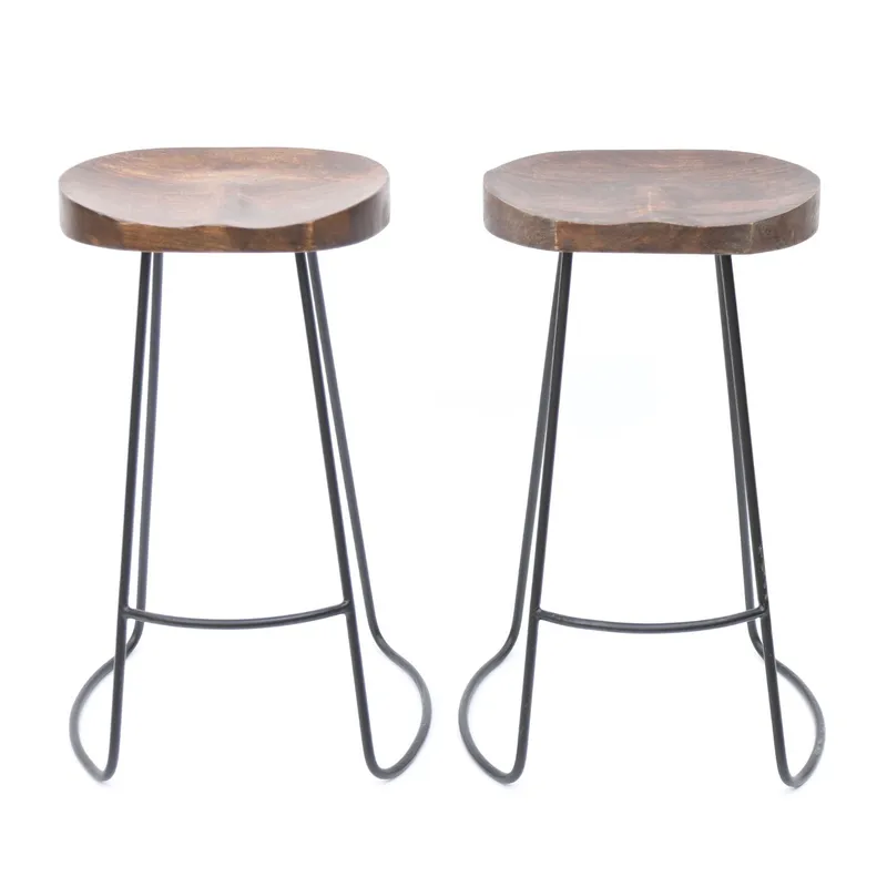 BASEMENT HOME - Banco de Bar Bangla Set x2