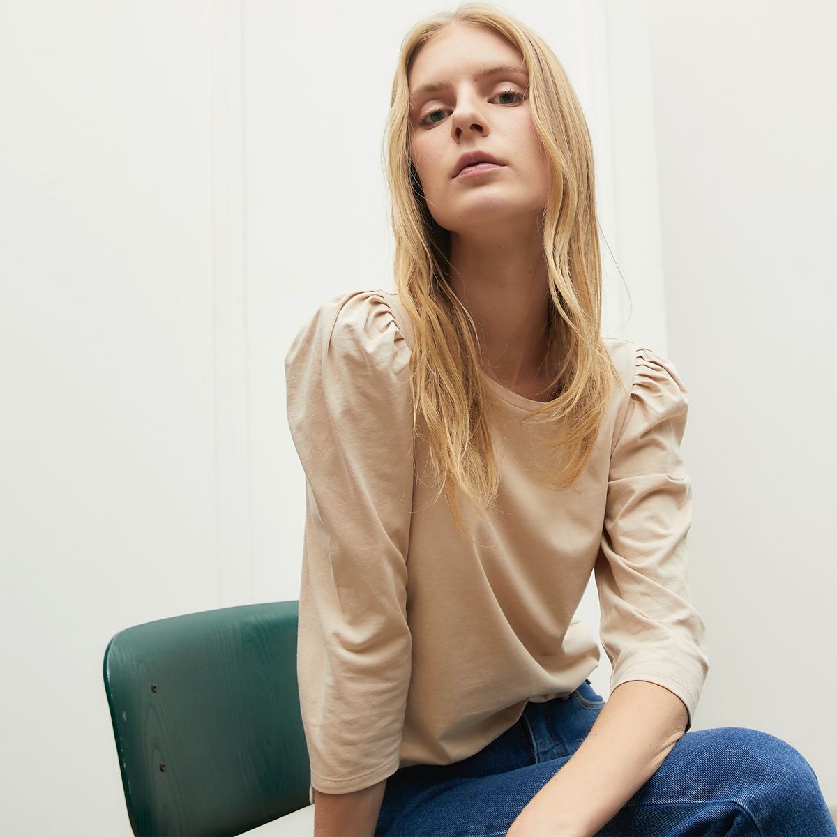 BASEMENT - Polo Manga Larga Mujer Basement